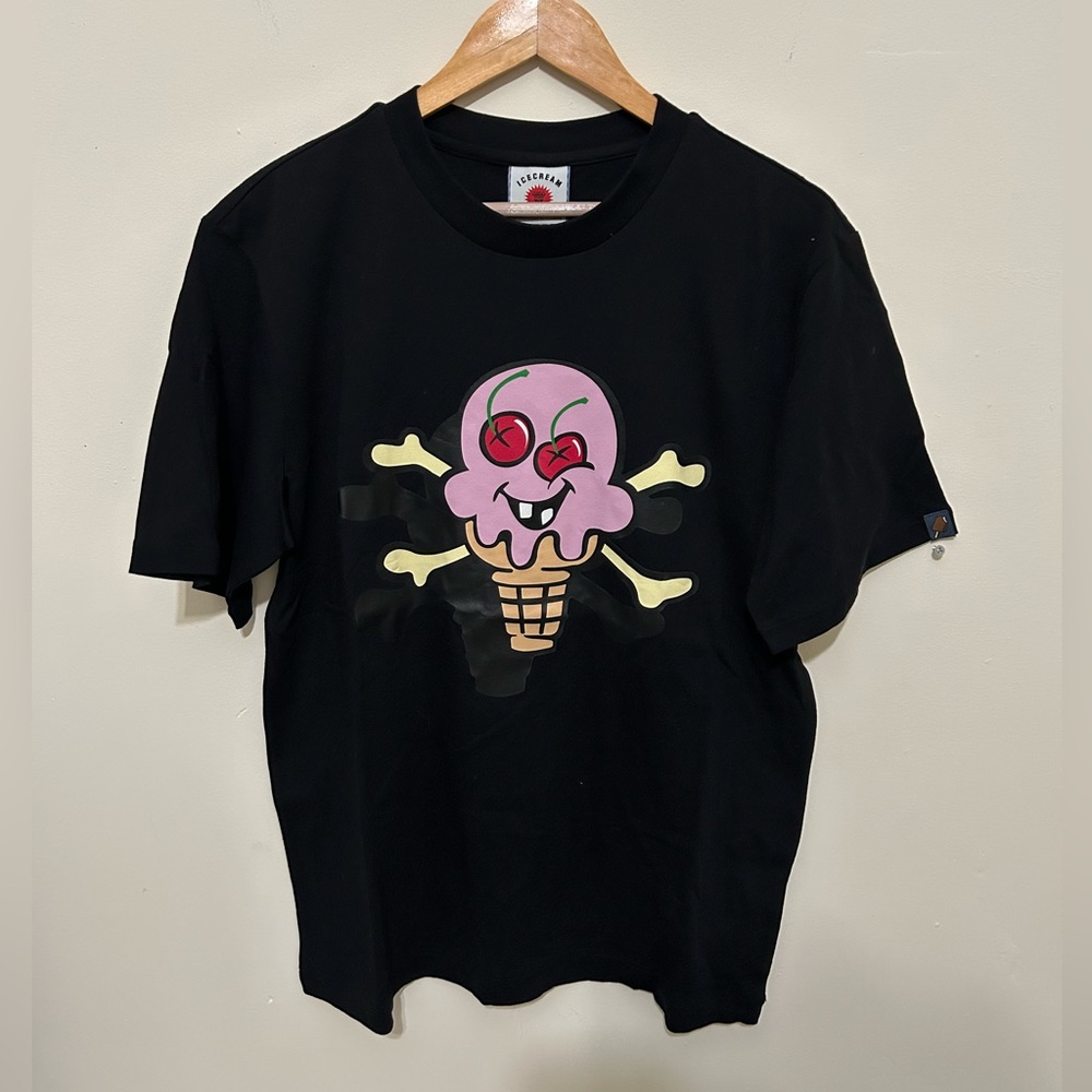 ICECREAM by Billionaire Boys Club “Cones & Bones” Print Tee NWT